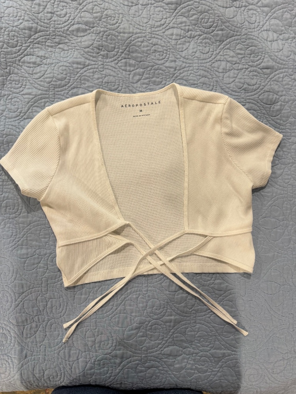 Aeropostale Tie Front Top